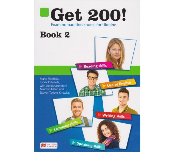 Get 200! (Book 2) Английский язык авт. Marta Rosinska, Lynda Edwards изд. Macmillan educations купити